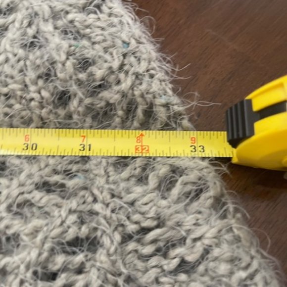 Shrug Poncho Crochet - Grey - Picture 11 of 14